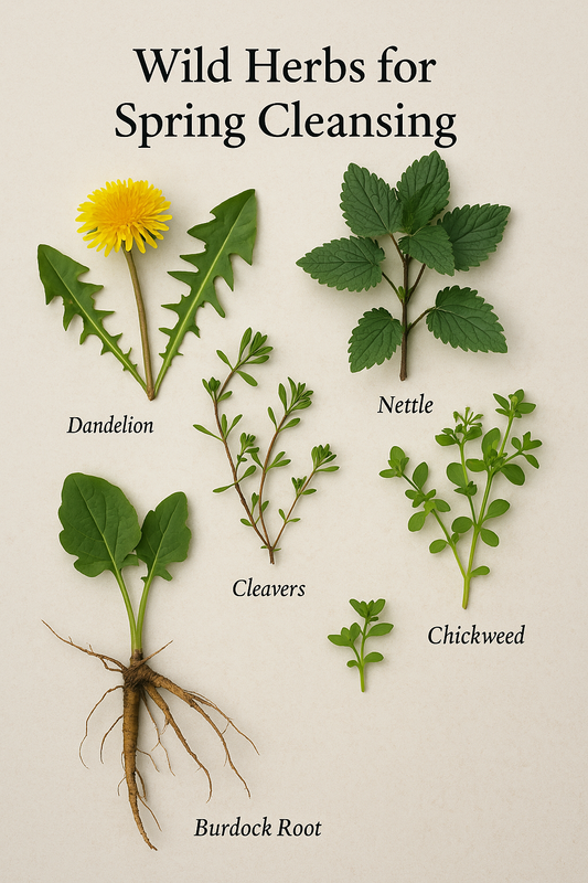 Wild Herbs for Spring Cleansing