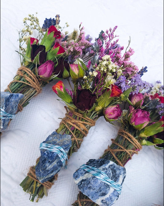 Sodalite Smudge Stick