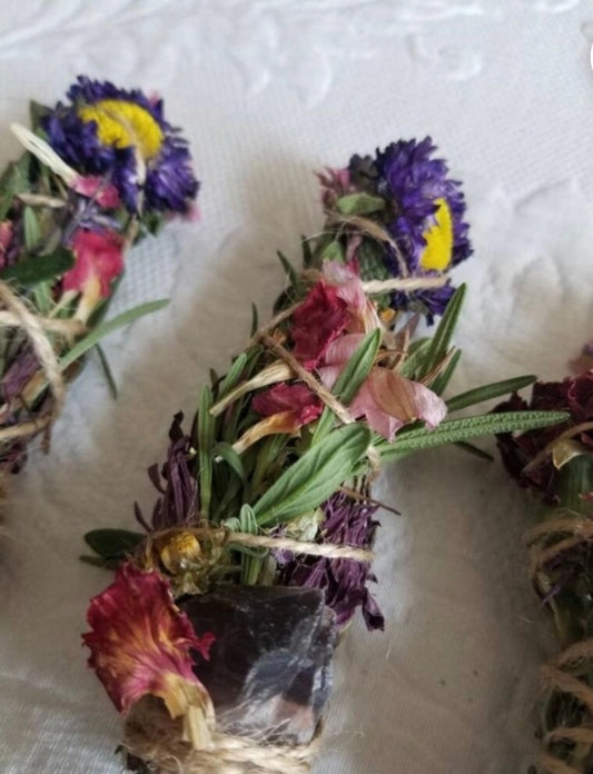 Amethyst Smudge Stick