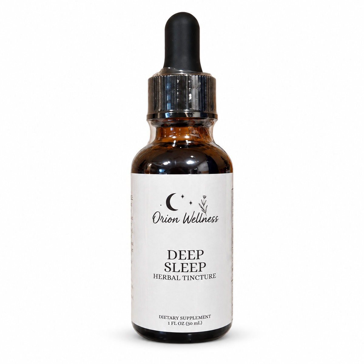 Deep Sleep on white background