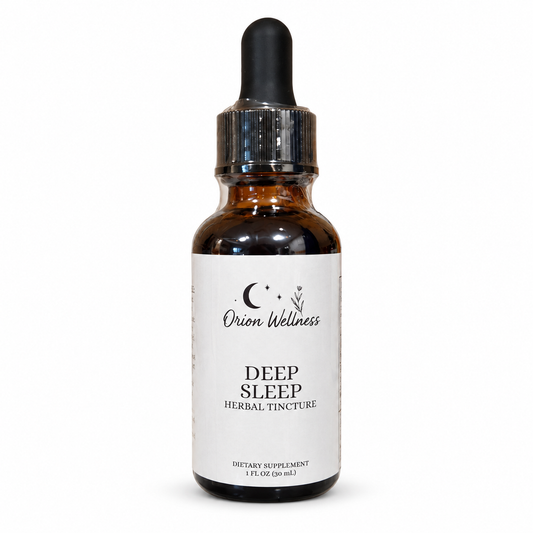 Deep Sleep on white background