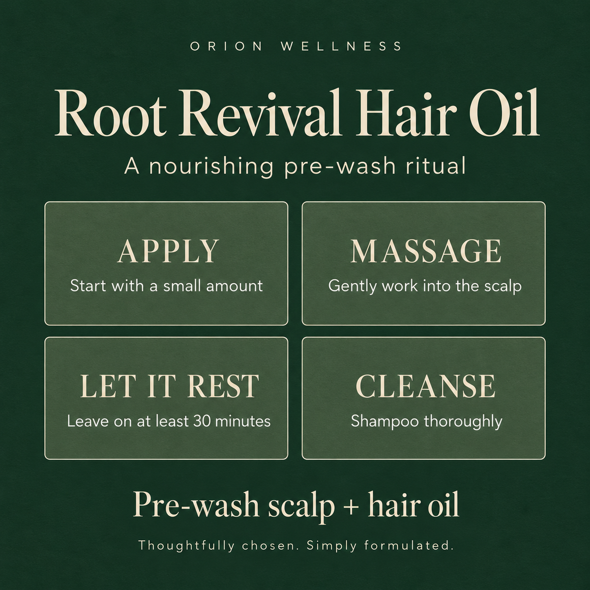 Root Revival Hair Oil haircare routine guide