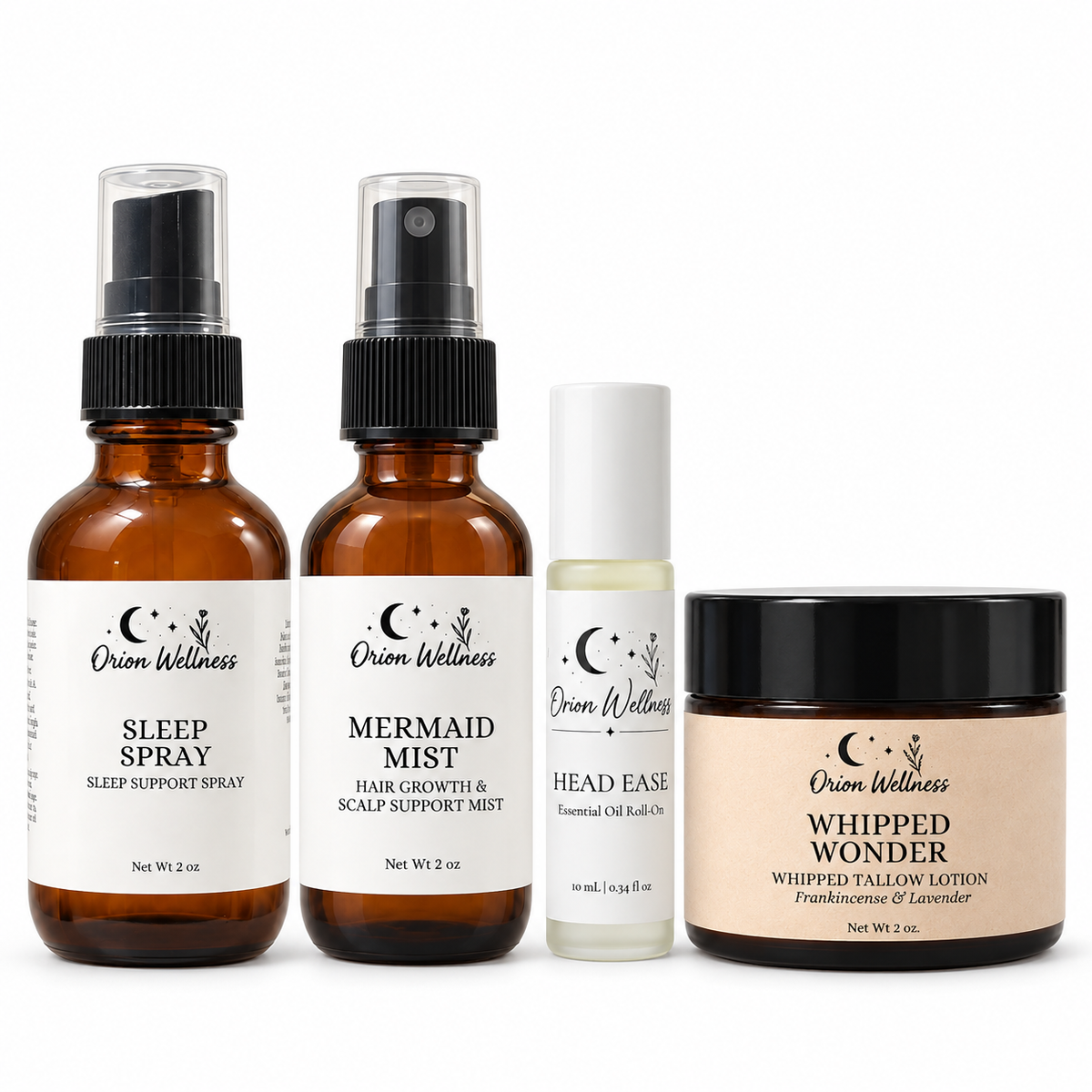 Orion Favorites products on a white background