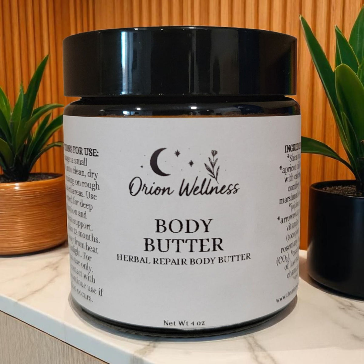 Calming Body Butter by Orion Wellness, square product view
