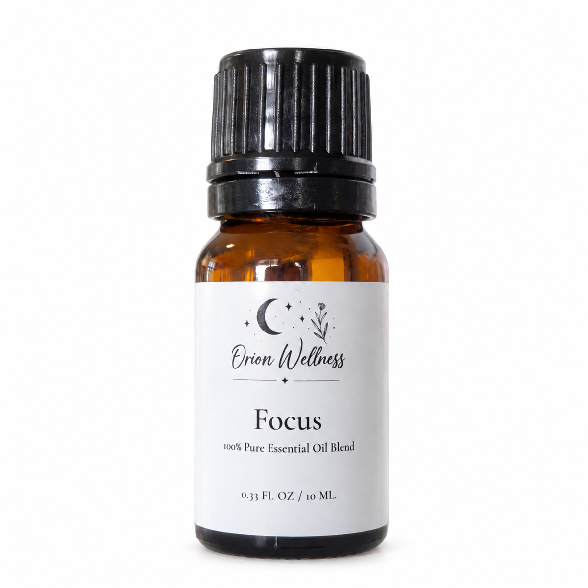 Orion Wellness Focus 10 mL diffuser blend on a white background