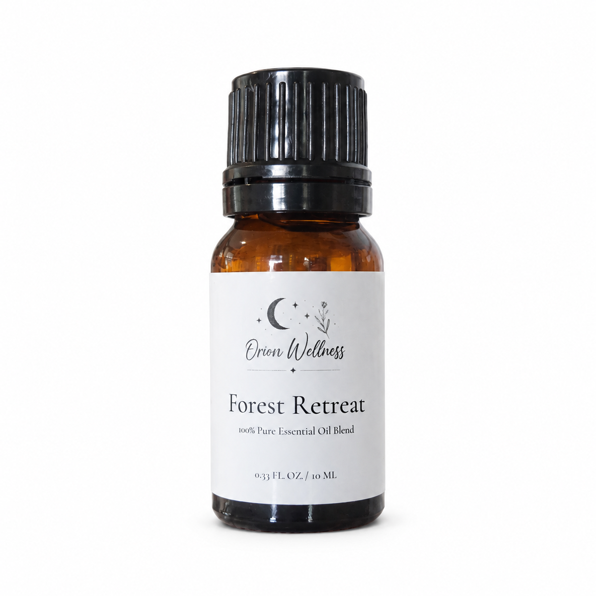 Orion Wellness Forest Retreat 10 mL diffuser blend on a white background