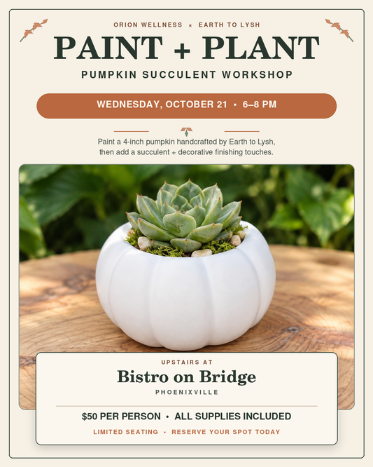 Paint & Plant Workshop