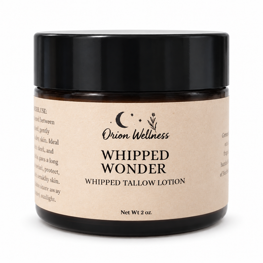 Whipped Wonder Face Moisturizer by Orion Wellness on a clean white background